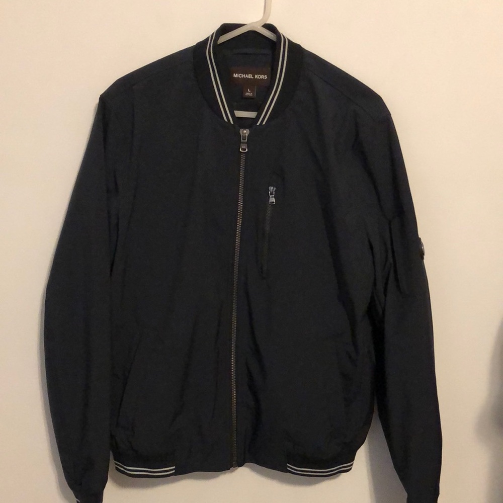 NWT Michael Kors Bomber Jacket Size Large